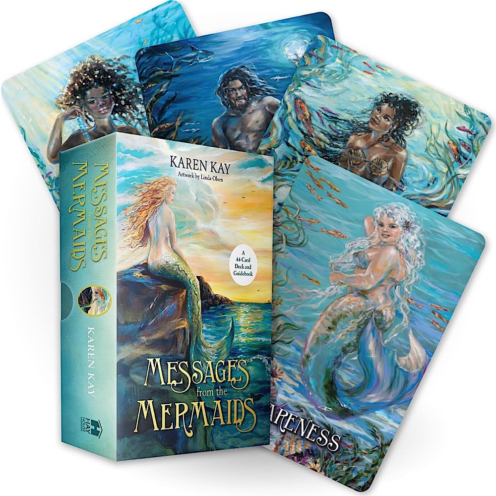 Message From The Mermaids 44 Tarot Cards Deck and Guidebook